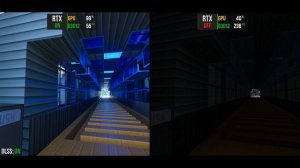 Minecraft RTX 2070 Super  RTX on vs off