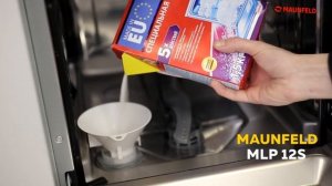Первый запуск посудомоечной машины Maunfeld MLP 12S