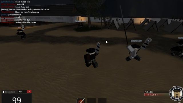 Roblox Hoken Jidai | Kobayakawa Iternal PR at Shimotosu Castle | (POV) + (NO AUDIO) смотреть онлайн