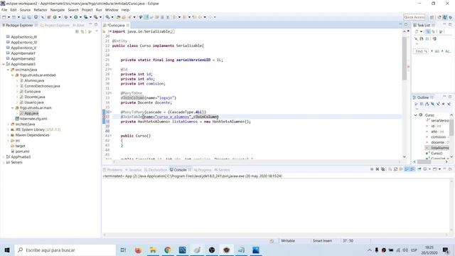 Hibernate - Video 12 - ManyToMany