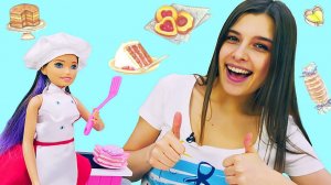 Стейси идет в университет! Профессия повар кондитер - Классные видео для девочек про кукол Барби
