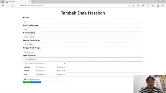 UAS DB-OBJECT Menggunakan MongoDB смотреть онлайн