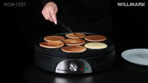Видеообзор блинница 2в1 WILLMARK WCM-1237