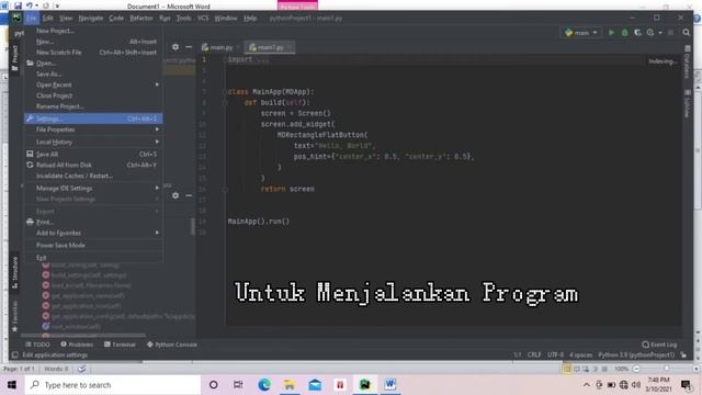 Membuat Program Python Sederhana Menggunakan Kivy Framework смотреть онлайн