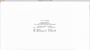 Как запустить текстовый редактор vim