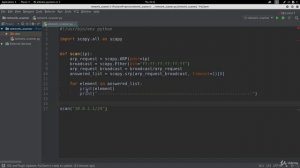 9. Перебор списков и анализ Packet