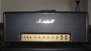 Marshall Plexi 1959SLP 100W David Bray Moded Ac/Dc - Eddie Van Halen Brown Sound 4X12 Greenback