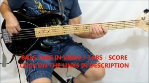 Sueco - Paralyzed (BASS COVER with TABS)