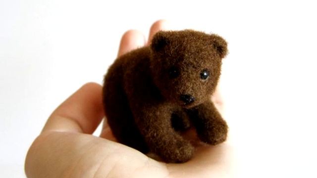 Валяные игрушки "Серый волк"