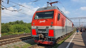 Поезд 472 Адлер — Москва. Вид из окна. Отправление из Сочи.