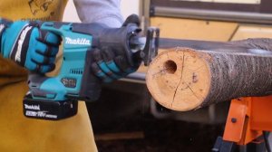 DJR188 Brushless, the most compact reciprocating saw in the Makita LXT 18V range
