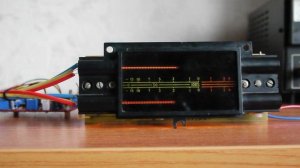 VU-Meter in the case for nixie tube lamp logarifm indicator IN-13