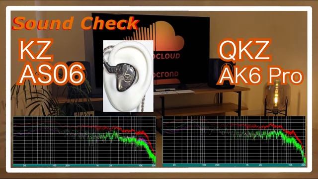 KZ AS06 vs QKZ AK6 Pro [ IEMs Chinese In-Ear headphones Sound Comparison 中華イヤホン音比較] смотреть онлайн
