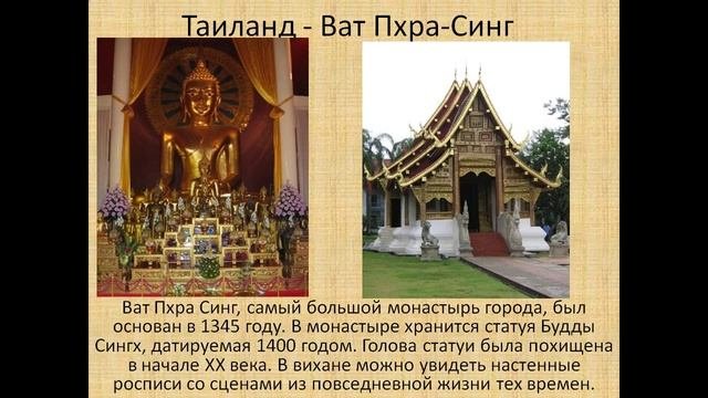 Презентация Достопримечательности Тайланда