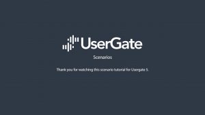 UserGate 5. Using scenarios to limit user traffic