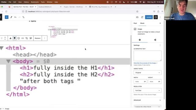 WordPress Developer Hours: Introduction to the HTML API