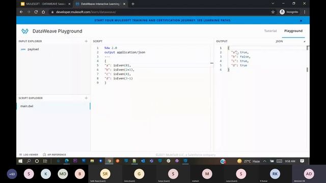 DATAWEAVE -:- SESSION 05 -:- MULESOFT DATAWEAVE смотреть онлайн