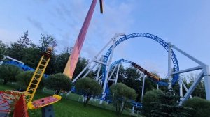 аттракцион "Ракета", парк Диво остров, Питер.