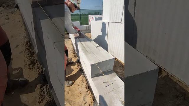 Затирка перепадов на тонкошевной кладке газобетона смотреть онлайн