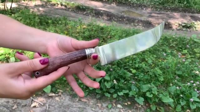 Пчак Х12МФ, карельская берёза. Кузница Овсова.