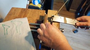 Самодельный гибочный станочек для латунных прутков