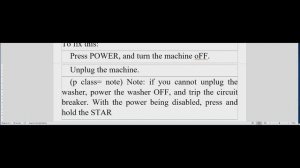 DE, dE error code, LG washing machine dE error code