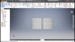 Hexagonal Pattern on Circular Profile in Inventor || Inventor Tutorials || Inventor drawing tutoria