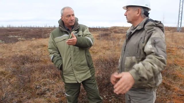 Подготовка к Красному стыку на Русском месторождении ЯНАО, осень 2018 г. смотреть онлайн