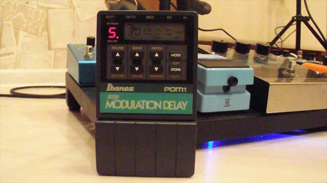 Ibanez PDM1 Modulation Delay смотреть онлайн