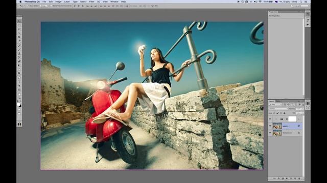 КАК ПОКРАСИТЬ ТЕНИ в Photoshop смотреть онлайн