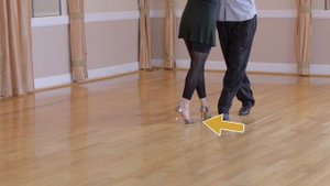 "Rebote Milonguero":  Useful step to be used in Tango, Milonga or Vals. (Miriam & Leonardo) #WithMe
