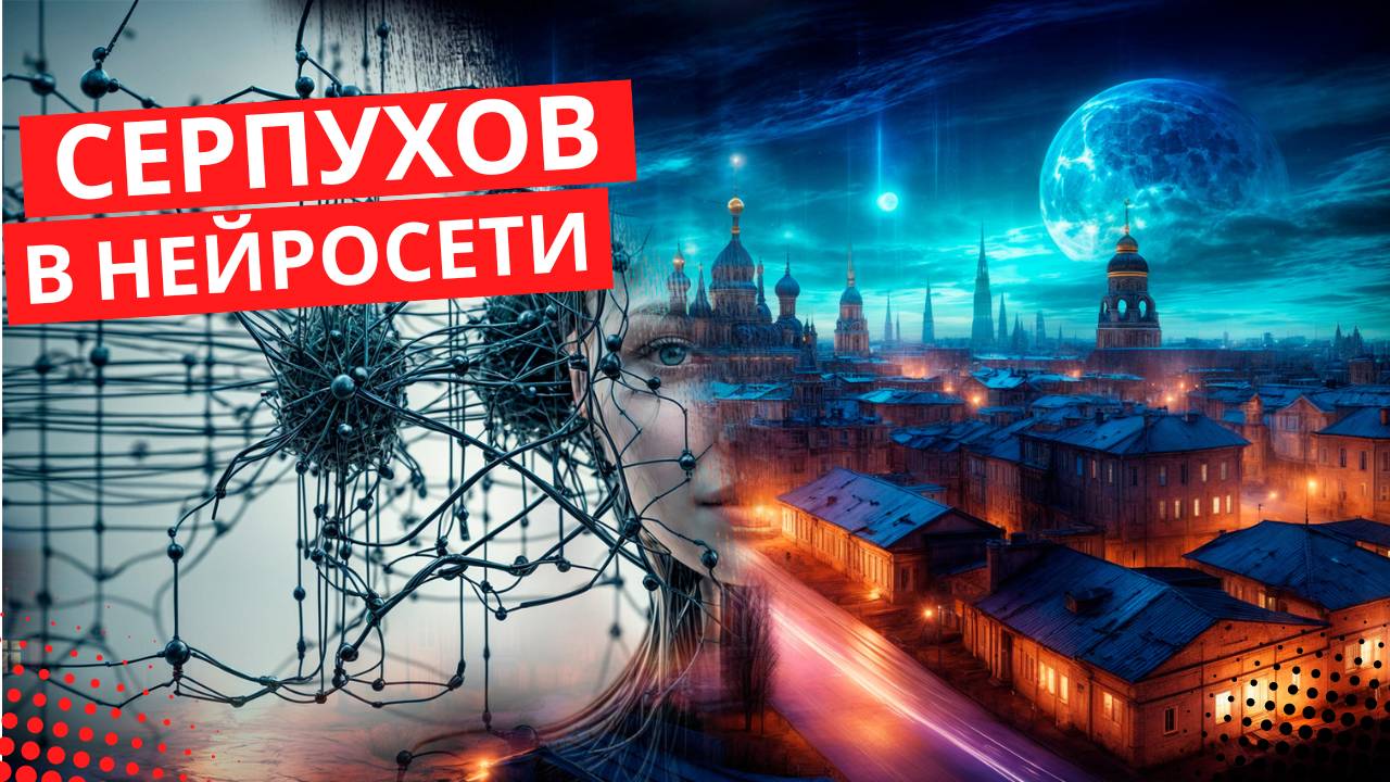 Шокирующий клип! Серпухов в Нейросети 4K