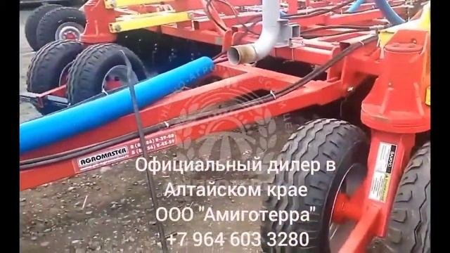 Обзор комбинированного посевного комплекса AGRATOR COMBI смотреть онлайн