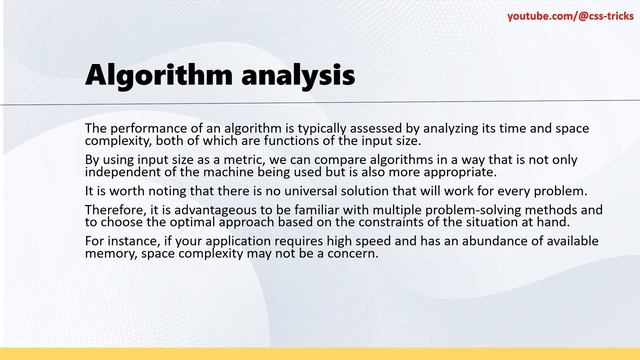 JavaScript Algorithms - 3 Time and Space Complexity
