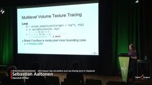 DD2018: Sebastian Aaltonen - GPU based clay simulation and ray tracing tech in Claybook