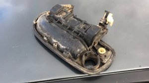Причина,почему наружная ручка двери перестала открывать дверь Hyundai Accent