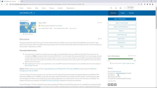 Export and publish a feature layer смотреть онлайн
