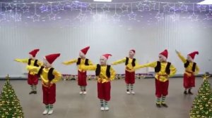 Гномики-лилипутики. Детский ансамбль танца "Росинка".