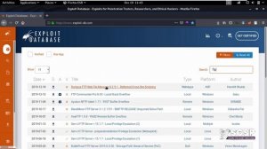 Kali tools - Searchsploit and ExploitDB -  Search the Exploit Database archive