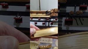 Модель корабля ТРИ ИЕРАРХА просто золотыми руками, без пантов. Часть1.