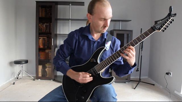 K. Rodionov violin etude d moll for electric guitar