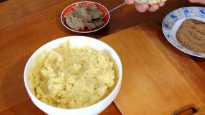 Картофельные шарики с мясом