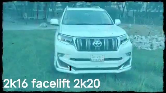 TOYOTA LC PRADO 2k16 facelift 2k20 смотреть онлайн