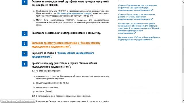 Проверка ЭЦП в ЛК ФНС
