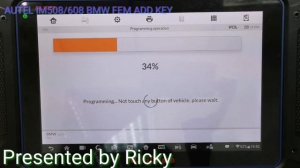 Autel IM508 BMW FEM Add Key