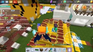 ОБМЕН С ИГРОКАМИ В СКАЙ БЛОКЕ!? МЕНЯ ХОТЕЛИ ЗАСКАМИТЬ НА МЕЧИ В СКАЙ БЛОК БЛОКМЕН ГО!? SKY BLOCK!?