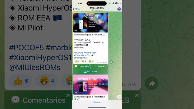 Poco F5 & Redmi 12 S reciben HyperOS junto a android 14 смотреть онлайн