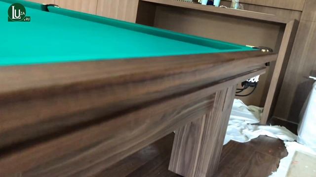Эксклюзивный бильярдный стол 12 футов - Luza.ru смотреть онлайн