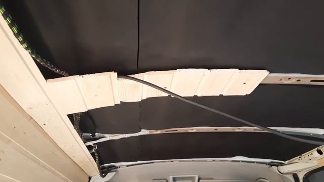 Начинаем делать потолок. Часть 5. Автодом своими руками на базе VW T5. смотреть онлайн