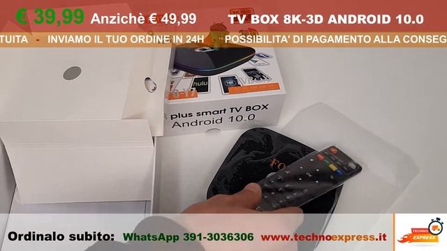 Tv Box 8k 3D Android 10 Full HD - TechnoExpress.it смотреть онлайн